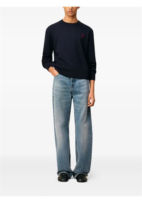 maglione adc uomo navy AMI PARIS | HKS826.001414